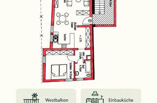 Wohnung mieten in Vordere Kirchstraße, 72184 Eutingen, Gepflegte 2,5-Zimmer-Wohnung in Eutingen im Gäu