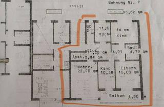 Wohnung mieten in Rodauer Weg 23, 93138 Lappersdorf, Alltagstaugliche 4-Zimmer-Wohnung in Lappersdorf
