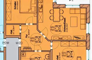 Wohnung mieten in Wismarsche Straße 24a, 18236 Kröpelin, Altersgerechte 3-Zimmer-Wohnung mit Terrasse in Kröpelin