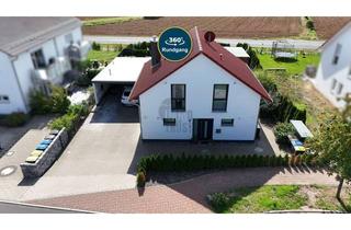 Haus kaufen in 36364 Bad Salzschlirf, ENERGIEEFFIZIENT WOHNEN - KLASSE A, WEITBLICK, KAMIN, AUSSENSAUNA & GROSSEM GARTEN