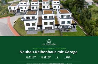Reihenhaus kaufen in Kühls Acker, 19061 Krebsförden, Modernes Reihenhaus mit Garage zum Erstbezug 3-Geschosse