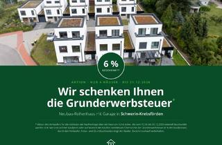 Reihenhaus kaufen in Kühls Acker, 19061 Krebsförden, Wir schenken Ihnen die Grunderwerbsteuer* - Neubau-Reihenhaus mit Garage in Schwerin