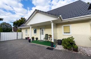 Einfamilienhaus kaufen in Birkenhorst, 19077 Rastow, Gepflegtes Familienglück im Grünen – Freistehendes Einfamilienhaus mit Carport, Gartenteich & modern