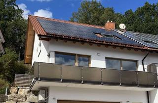 Haus mieten in 63856 Bessenbach, Selten in Bessenbach: 5-Zimmer-DHH mit Garage, Balkon, Wärmepumpe, Fußbodenheizung und Waldblick