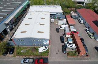 Gewerbeimmobilie kaufen in Carl-Zeiss-Str. 7a, 24568 Kaltenkirchen, Produktions- und Lagerhalle mit Büroflächen in Kaltenkirchen - optional mit Wohnmobilservicebetrieb
