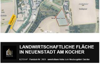Gewerbeimmobilie kaufen in 74196 Neuenstadt, Landwirtschaftsfläche in Neuenstadt – direkt nahe Neubaugebiet Daistler