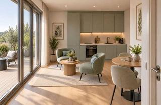 Wohnung kaufen in 14167 Zehlendorf, Mehr Raum für Studium und Alltag – 2-Zimmer-Neubauapartment mit Terrasse