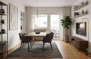 Wohnung kaufen in Reinhold-Frank-Straße 71, 76133 Weststadt, 2-Zimmer-Domizil mit Süd-Balkon in bester Lage inkl. Tiefgaragen-Stellplatz (Karlsruhe Weststadt)