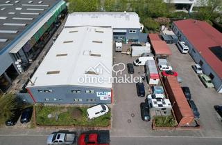 Gewerbeimmobilie kaufen in 24568 Kaltenkirchen, Produktions- und Lagerhalle mit Büroflächen in Kaltenkirchen - optional mit Wohnmobilservicebetrieb