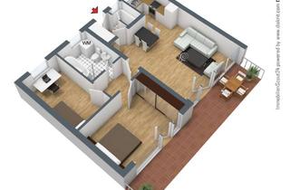 Wohnung mieten in 40629 Ludenberg, Erstbezug nach hochwertiger Renovierung – große Terrasse, Klima, Smart Home & Design-Lichtkonzept