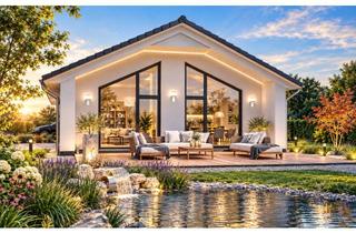 Haus kaufen in 35321 Laubach, Barrierefrei & Lichtdurchflutet: Stilvoller Bungalow SH 130 B von ScanHaus Marlow