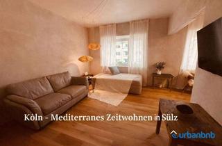 Immobilie mieten in Neuenhöfer Allee, 50935 Sülz, Wohnen auf Zeit in Köln - Mediterranes Zeitwohnen in Sülz