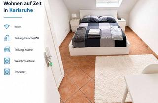 Immobilie mieten in Hohenbergstrasse, 76228 Wolfartsweier, möbliertes Zimmer in Karlsruhe für Wohnen auf Zeit