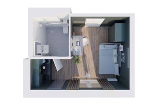 Immobilie mieten in Halbergstraße, 67061 Süd, Modernes möbliertes Studentenapartment – eigenes Bad & Küche