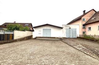 Gewerbeimmobilie mieten in 76479 Steinmauern, Platz ohne Ende: Trockenhalle mit Außenfläche, Stellplätzen und Laderampe