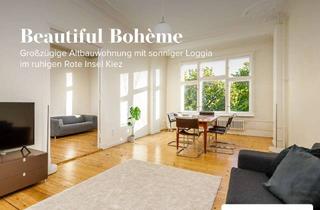Wohnung kaufen in 10829 Schöneberg, Beautiful Bohème - Großzügige Altbauwohnung mit sonniger Loggia im ruhigen Rote Insel Kiez