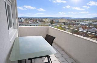 Wohnung kaufen in 69168 Wiesloch, Panoramablick über Wiesloch: Helle 3-Zimmer-Wohnung mit Südost-Balkon & Aufzug