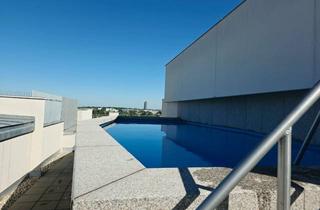 Wohnung kaufen in Bergiusstraße 76, 86199 Göggingen, Traumhafte und gepflegte 2-ZKB, mit Südwest- Balkon und Pool auf der Dachterrasse!