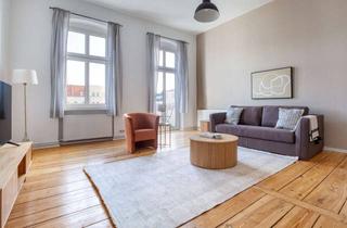 Wohnung mieten in Petersburger Straße 44, 10249 Friedrichshain, Beeindruckende 3-Zimmer Wohnung in Friedrichshain - voll möbliert