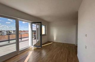 Wohnung mieten in Dösner Weg 10, 04103 Zentrum-Südost, Moderne 2-Zimmer Wohnung mit Einbauküche und großer Terrasse über den Dächern von LE