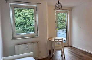 Wohnung mieten in Leichtleweg 22, 87435 Kempten, Zentrale 1-Zimmer-Wohnung (möbliert) mit Balkon in Kempten, Haubenschloss