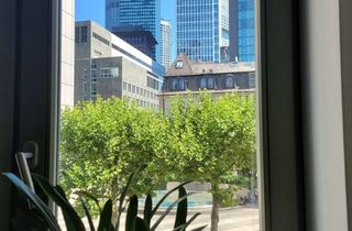 Wohnung mieten in Kaiserstraße 48, 60329 Bahnhofsviertel, Stilvolle 3 Zimmer Wohnung mit Skyline-Blick: Leben mitten im Frankfurter Bahnhofsviertel