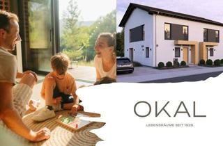 Doppelhaushälfte kaufen in 15741 Bestensee, Hausbau leicht gemacht: Grundstück + modernes OKAL Haus in Bestensee
