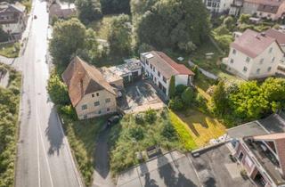 Haus kaufen in 07819 Triptis, Wohnen auf einer Ebene! Haupthaus mit Wintergarten, 3 Garagen & riesiges Grundstück