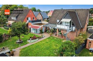 Haus kaufen in 49808 Lingen, Großzügiges Zweifamilienhaus mit mehreren Highlights auf großem Erbpachtgrundstück in Lingen (Ems)