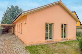 Einfamilienhaus kaufen in 14776 Dom, Ebenerdig wohnen zwischen Dom und Beetzsee – Einfamilienhaus mit Kamin, Carport und Terrasse