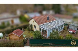 Haus kaufen in 39326 Wolmirstedt, „Bungalow am Jersleber See: ganzjährig wohnen mit Kamin, Wintergarten & Klimaanlage“