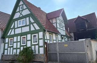Haus mieten in 97633 Saal, Charmantes Fachwerkhaus mit 7 Zimmern in Saal an der Saale