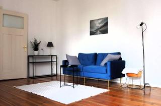 Immobilie mieten in Prenzlauer Berg, 10407 Prenzlauer Berg, Möblierte 2-Zimmer-Wohnung mit Balkon und Einbauküche im Prenzlauer Berg