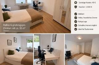Immobilie mieten in Reichsgrafenstraße, 42119 Elberfeld, Möblierte 3er-WG in der Südstadt | Renoviert | Strom & WLAN inklusive