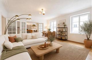 Wohnung kaufen in 80804 Schwabing-West, Art déco. Charakter. Geschichte. 102 m² Altbauwohnung mit 3 Zimmern in München-Schwabing