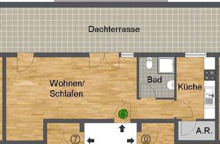 Wohnung mieten in 52146 Würselen, Gepflegte Dachgeschosswohnung m. großem Balkon, zentraler, ruhiger Wohnlage Würselens
