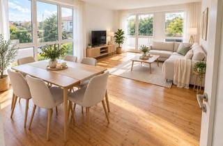 Wohnung mieten in 19075 Pampow, Moderne Wohlfühloase am Stadtrand von Schwerin: Frisch sanierte 2-Raum-Wohnung mit Balkon