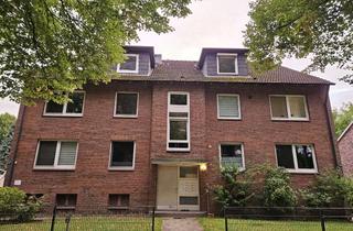 Wohnung mieten in Bonifatiusstraße 11, 21107 Wilhelmsburg, Wohnen mit Charakter: 2-Zimmer-Dachgeschosswohnung in Hamburg-Wilhelmsburg
