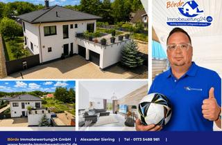 Villa kaufen in 39291 Möckern, Exklusive Stadtvilla mit Sauna, Dachterrasse & Traumgarten in Theeßen
