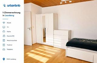Immobilie mieten in Pfullinger Weg, 71229 Leonberg, Möblierte Wohnung Leonberg - Wohnen auf Zeit ab 1 Monat