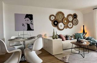 Immobilie mieten in Eschenstraße 64, 85716 Unterschleißheim, Dachgeschoss-Wohnung • 2 Zimmer • 66 m² • Süd-Loggia • Valentinspark
