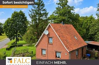 Einfamilienhaus kaufen in 21782 Bülkau, Idyllische Lage - sanierungsbedürftiges Einfamilienhaus mit Traumgrundstück