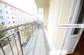 Wohnung kaufen in 10115 Berlin, IMMOBERLIN.DE - Wunderbare Altbauwohnung mit Südwestbalkon in zentraler Lage