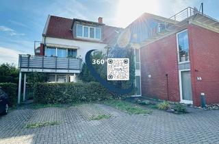 Wohnung kaufen in 47249 Buchholz, renovierungsbedürftige 2 Zimmer-Erdgeschosswohnung mit Terrasse in Duisburg Huckingen