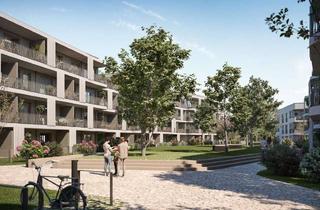 Wohnung kaufen in 85764 Oberschleißheim, Nachhaltige 3-Zimmer-Wohnung mit En-Suite-Badezimmer, zwei Balkonen und Dachterrasse zum Innenhof