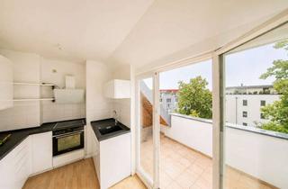 Wohnung kaufen in Gotenstraße 39, 10829 Schöneberg, Helle, bezugsfreie 1,5-Zi-Wohnung im 4. OG mit EBK und Terrasse