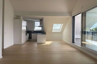Penthouse kaufen in 60435 Berkersheim, 4-ZIMMER-PENTHOUSE | ALLEINE AUF EINER EBENE | 2. TAGESLICHTBÄDER | EBK | LOGGIA