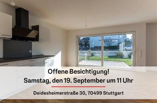 Wohnung mieten in 70499 Weilimdorf, 4-Zimmer Neubauwohnung – mit großzügigem Garten und Einbauküche