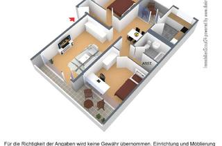 Wohnung mieten in Charlottenburger Straße, 40789 Monheim, 3-Zimmer-Wohnung in Monheim am Rhein Berliner Viertel