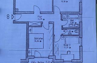 Wohnung mieten in 87616 Marktoberdorf, 4-Zimmer+Küche+Bad-Wohnung in MOD, Nähe Buchel m. Ost- und West-Balkon und EBK + TG an Nichtraucher